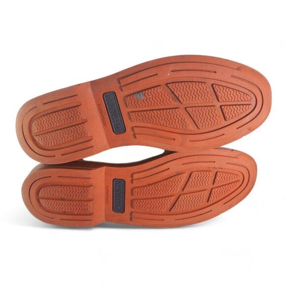 Sperry Top-Sider Lace-up Suede Waterproof Derby Oxfords 0664771 Brown Men's 10M - Picture 8 of 11